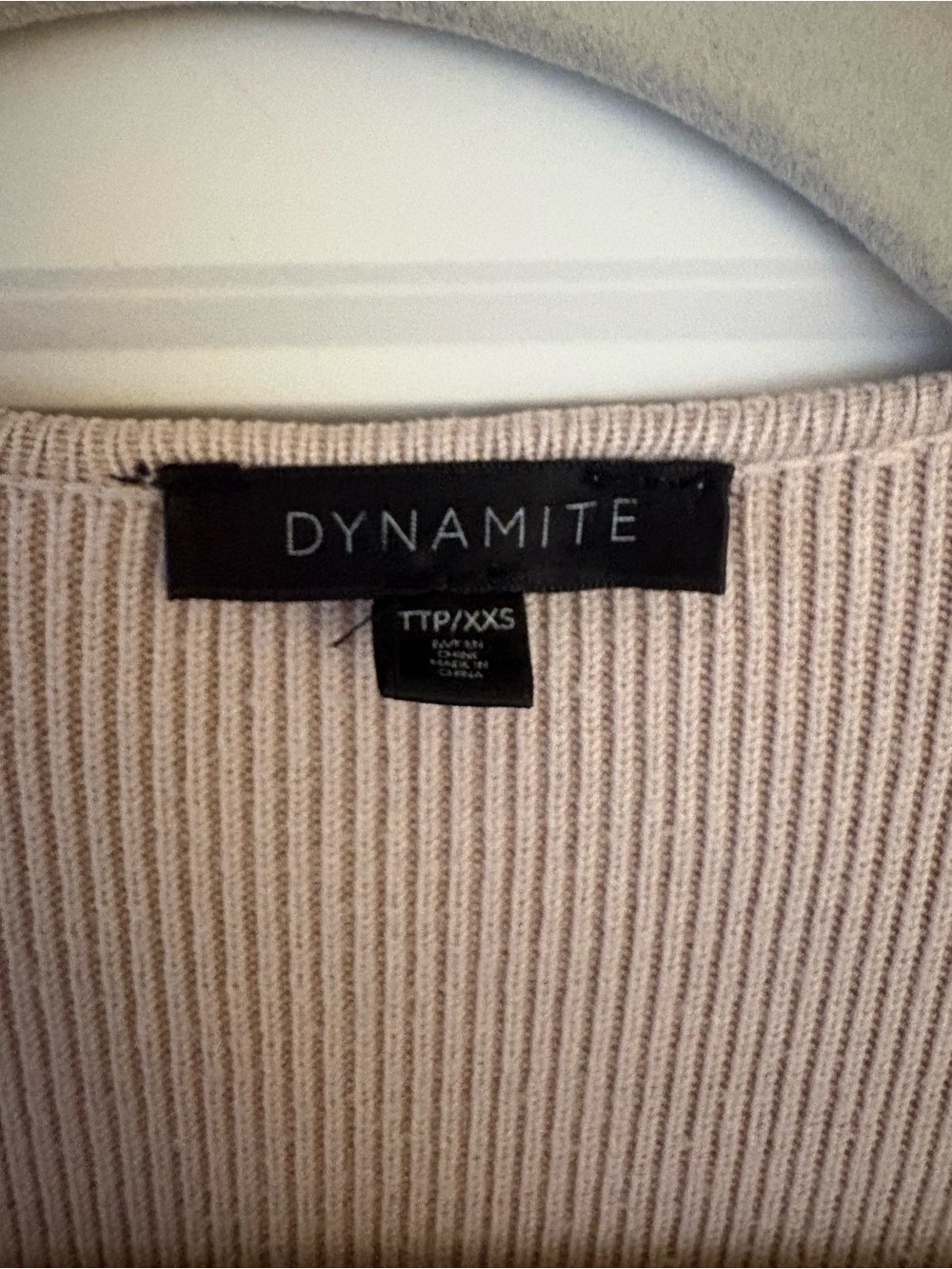 Dynamite Long Open-Front Trench Coat in Light Beige - Picture 3 of 3